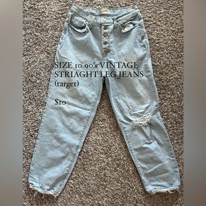 SIZE 10 Target Jeans